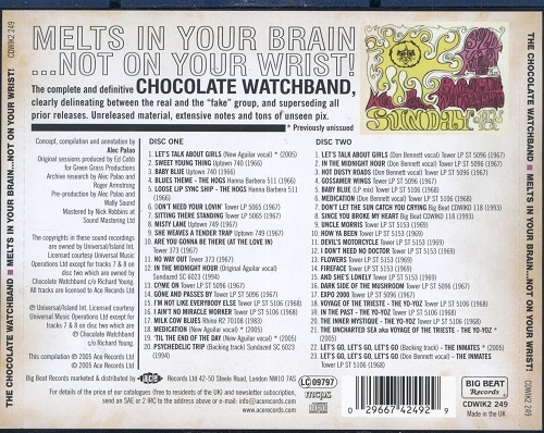 The Chocolate Watchband - Melts In Your Brain...Not On Your Wrist (2005)