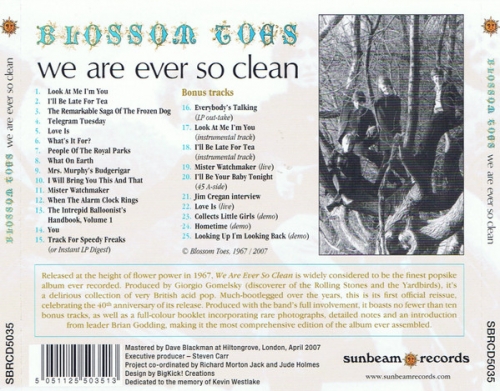 Blossom Toes - We Are Ever So Clean (Expanded Edition) (1967/2007)