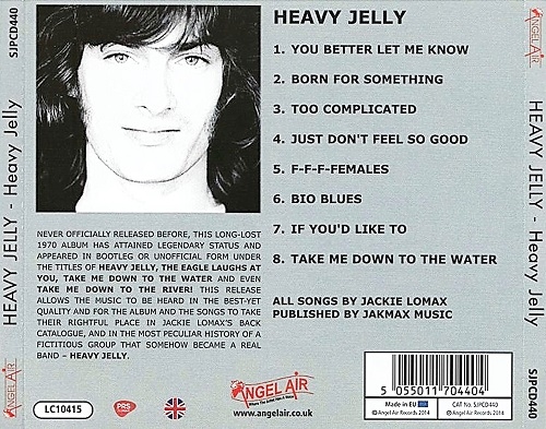 Heavy Jelly - Heavy Jelly (Reissue) (1970/2014)