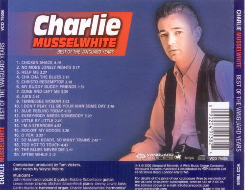 Charlie Musselwhite - Best of the Vanguard Years (2000)