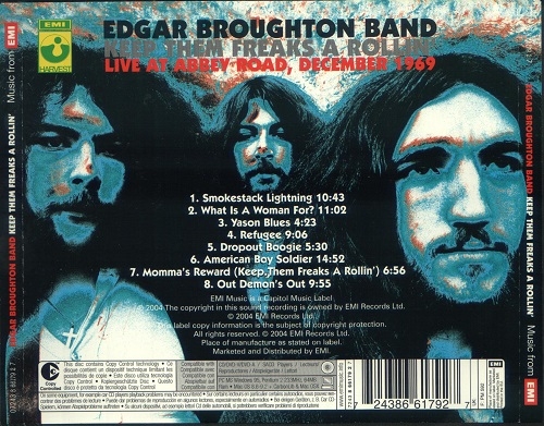 Edgar Broughton Band - Keep Them Freaks A Rollin' (Remastered) (1969/2004)