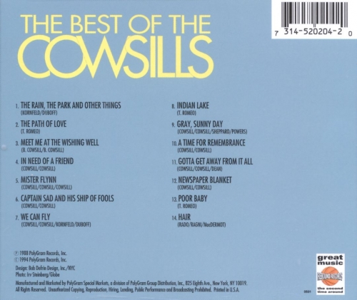 The Cowsills - The Best Of The Cowsills (1969/1994)