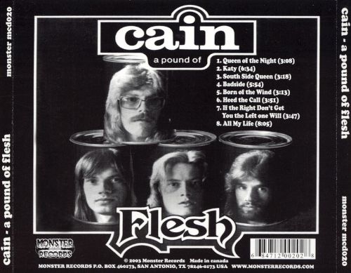 Cain - A Pound Of Flesh (Reissue) (1975/2003)