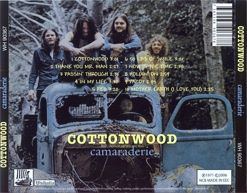 Cottonwood - Camaraderie (Reissue) (1971/2006)