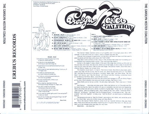 The Carolyn Hester Coalition - The Carolyn Hester Coalition (Reissue) (1968/2008)