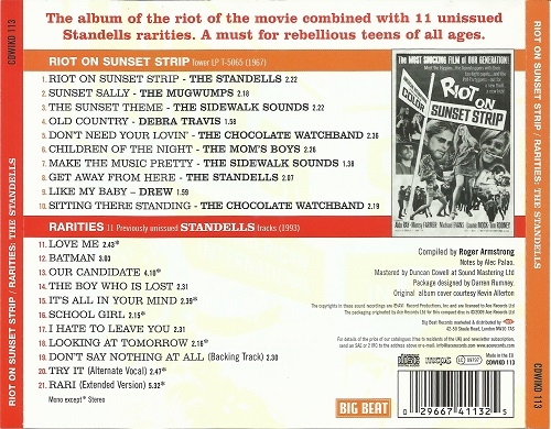 VA - Riot On Sunset Strip / Rarities: The Standells (Remastered) (1967/2009)