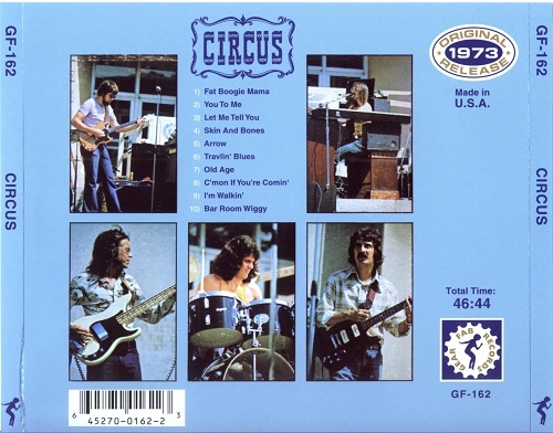 Circus - Circus (Reissue) (1973/2001)