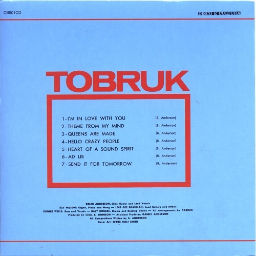 Tobruk - Ad Lib (Reissue) (1972/2010)