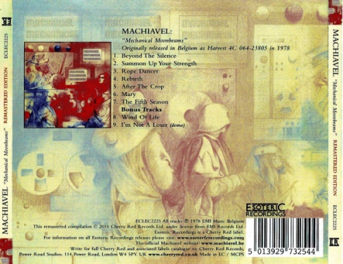 Machiavel - Mechanical Moonbeams (Remastered) (1978/2010)