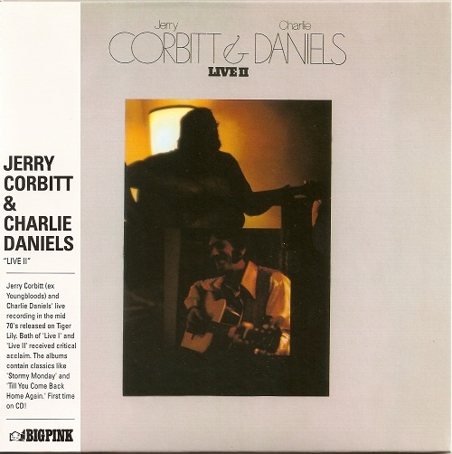 Jerry Corbitt & Charlie Daniels – Live II (Korean Remastered) (1971/2011)