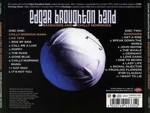 Edgar Broughton Band - Bandages & Chilly Mornings (2006)
