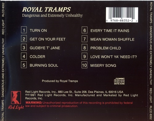 Royal Tramps - Dangerous And Extremely Unhealthy (1991)