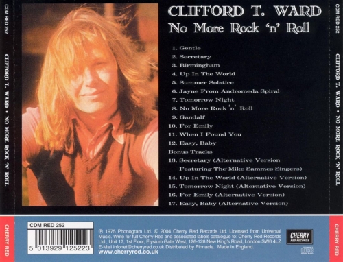 Clifford T. Ward - No More Rock 'n' Roll (Reissue) (1975/2004) Lossless