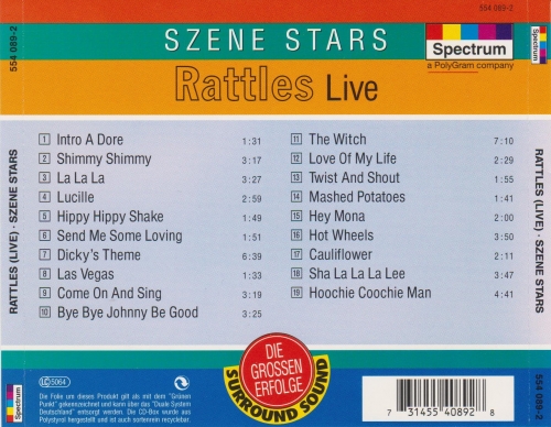 The Rattles - Rattles Live - Szene Stars (1997)