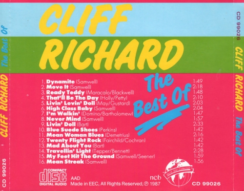 Cliff Richard - The Best Of... (1987)