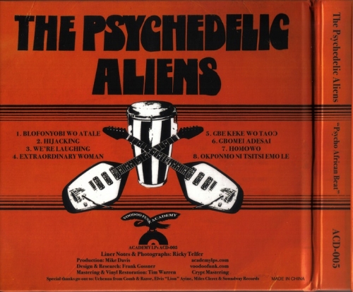 The Psychedelic Aliens - Psycho African Beat (1969-71/2010)