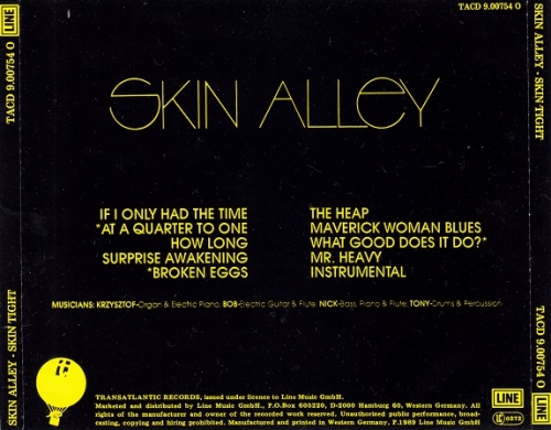Skin Alley - Skintight (1973/1989)