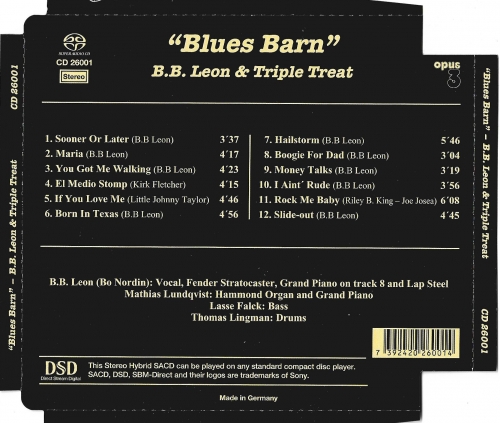 B.B. Leon & Triple Treat - Blues Barn (2017)