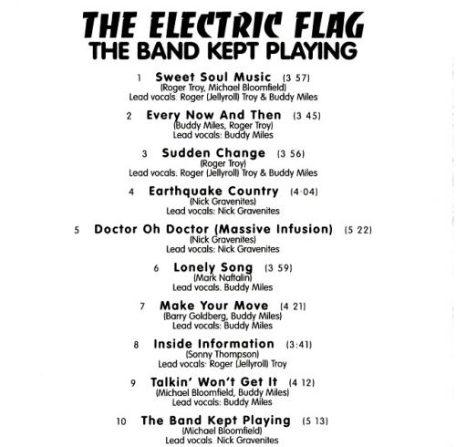 The Electric Flag - The Band Kept Playing (Reissue) (1974/2002)