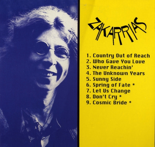Zakarrias - Zakarrias (1971) Vinyl