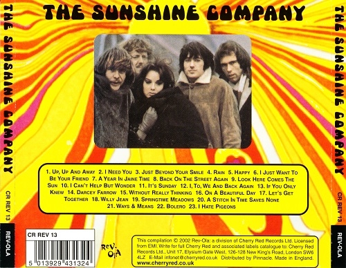 The Sunshine Company - The Sunshine Company (1967-68/2002)