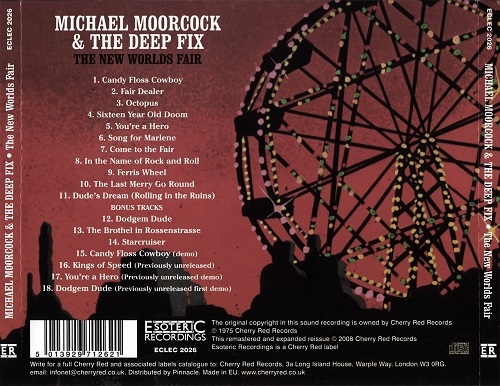 Michael Moorcock & Deep Fix - The New Worlds Fair (Reissue) (1975/2008)