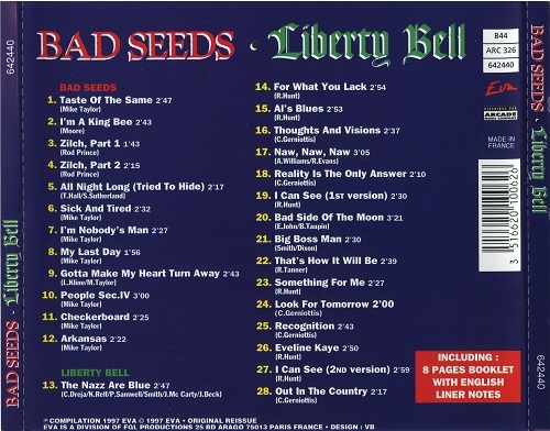 Bad Seeds And Liberty Bell - Bad Seeds And Liberty Bell (Reissue) (1967-69/1997)