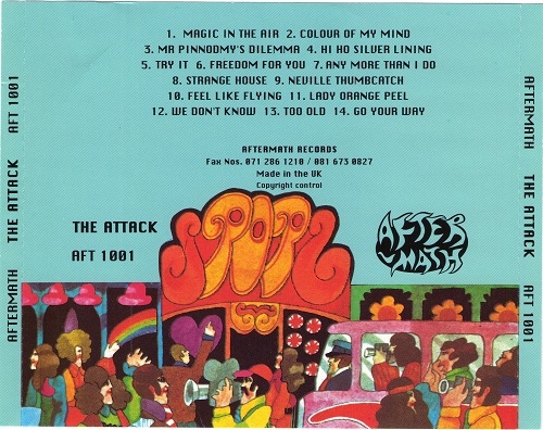 The Attack - Magic In The Air (Reissue) (1967-69/1992)