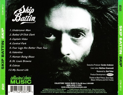 Skip Battin - Skip (Reissue) (1972/2003)