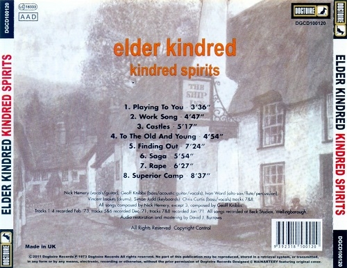 Elder Kindred - Kindred Spirits (Reissue) (1971-73/2011)