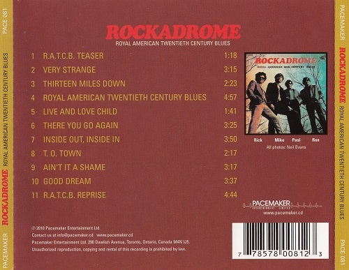 Rockadrome - Royal American 20th Century Blues (Reissue) (1969/2010)