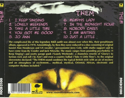Them - Them (Reissue) (1969/2008)