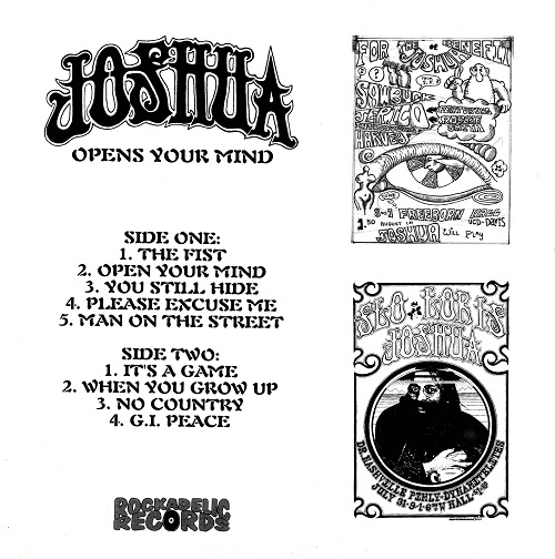 Joshua - Opens Your Mind (Reissue) (1969/2004)