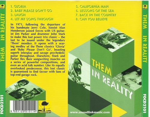 Them - In Reality (Reissue) (1971/2008)