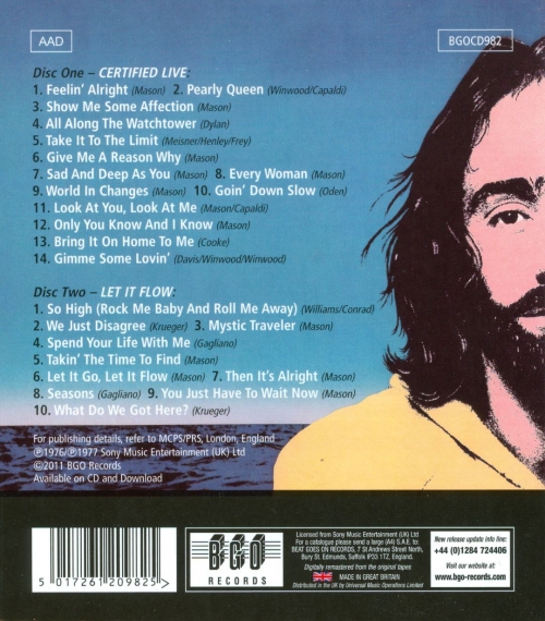 Dave Mason - Certified Live / Let It Flow (Remastered) (1976-77/2011)