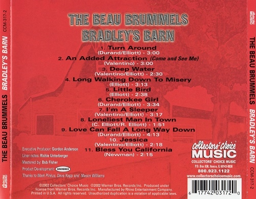 The Beau Brummels - Bradley's Barn (Reissue) (1968/2002)
