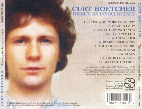Curt Boettcher - There's An Innocent Face (Reissue) (1973/2002)