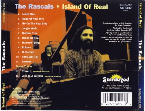 The Rascals - Island Of Real (Reissue, Remastered) (1972/1998)