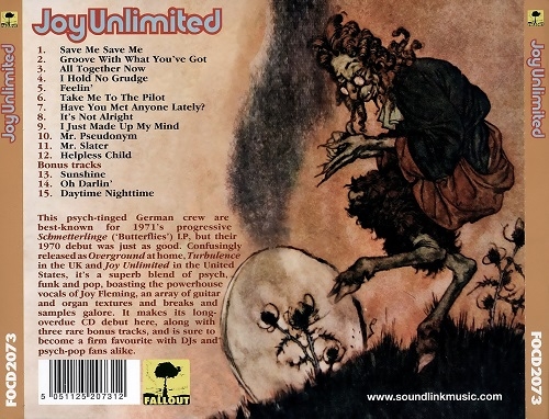 Joy Unlimited - Joy Unlimited (Remastered) (1970/2007)