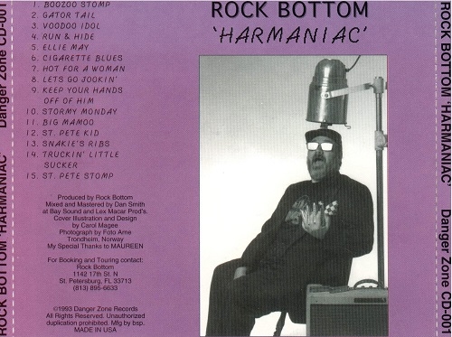 Rock Bottom - Harmaniac (1993)