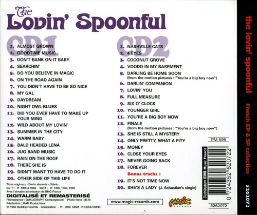 The Lovin' Spoonful - French EP & SP Collection...plus (Remastered) (1965-68/2000)