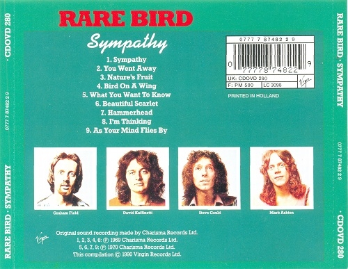 Rare Bird - Sympathy (Reissue) (1976/1990)