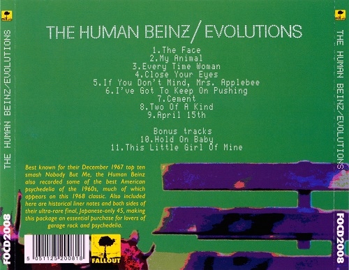The Human Beinz - Evolutions (Reissue) (1968/2006)