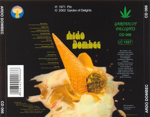 Ardo Dombec - Ardo Dombec (Reissue) (1971/2002)