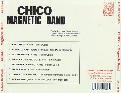 Chico Magnetic Band - Chico Magnetic Band (Reissue) (1969/2002)