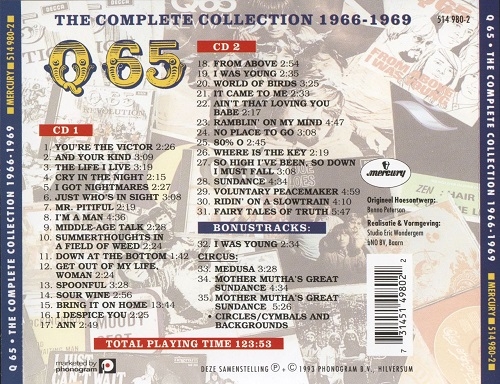 Q 65 - The Complete Collection (1966-1969) (1993)