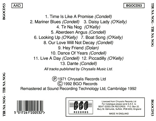 Tir Na Nog - Tir Na Nog (Reissue) (1971/1992)
