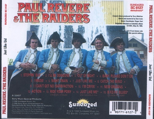 Paul Revere And The Raiders - Just Like Us (Reissue) (1965/1998)