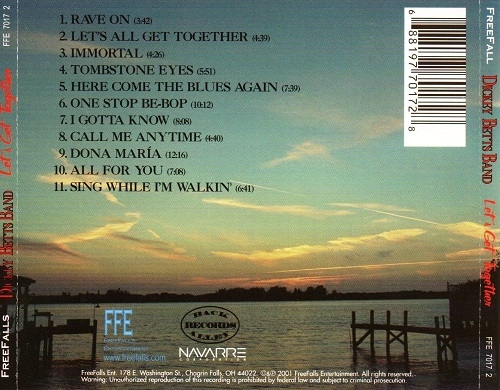 The Dickey Betts Band - Let's Get Together (2001) Lossless