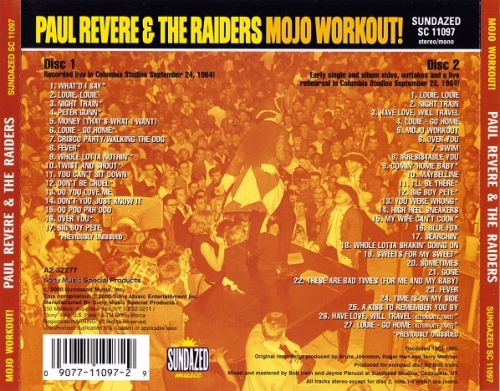 Paul Revere & The Raiders - Mojo Work Out (1963-65/2000)